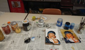 Association Shantiart - matériaux peinture