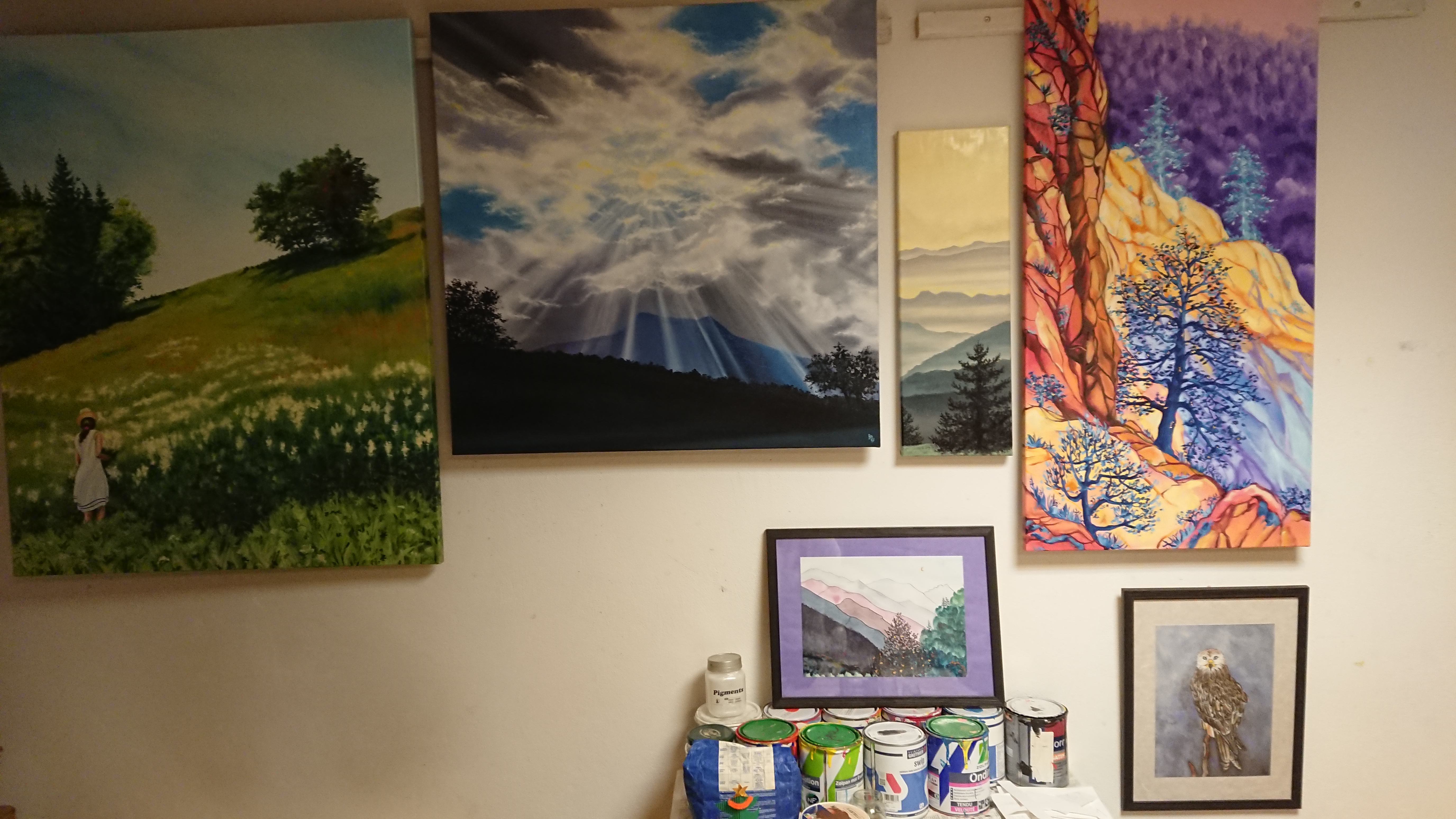 Association Shantiart - exemples de peintures