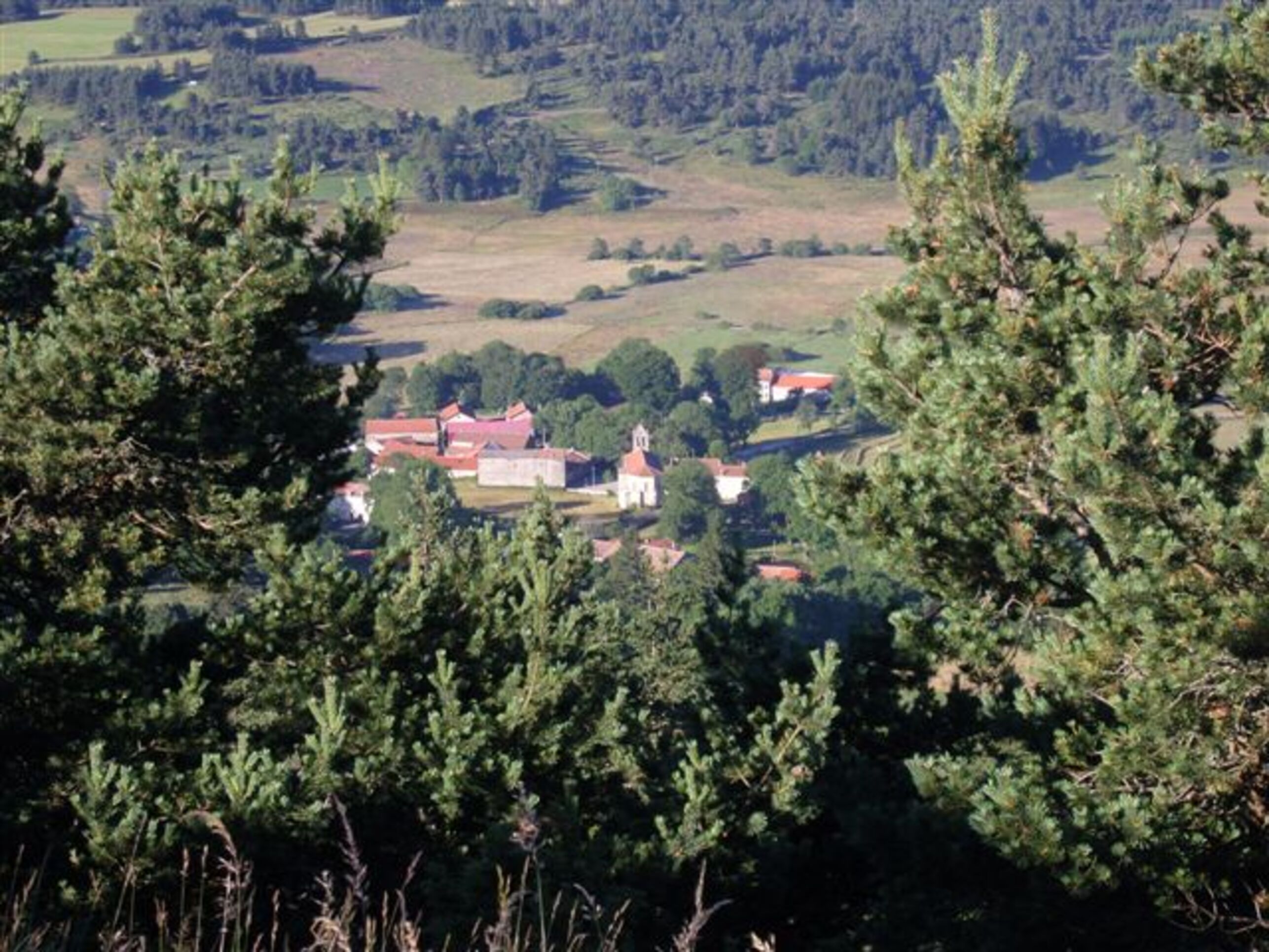 Chemin au dessus du Plagnal