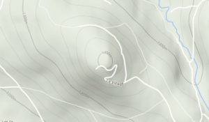 Chemin au dessus du Plagnal