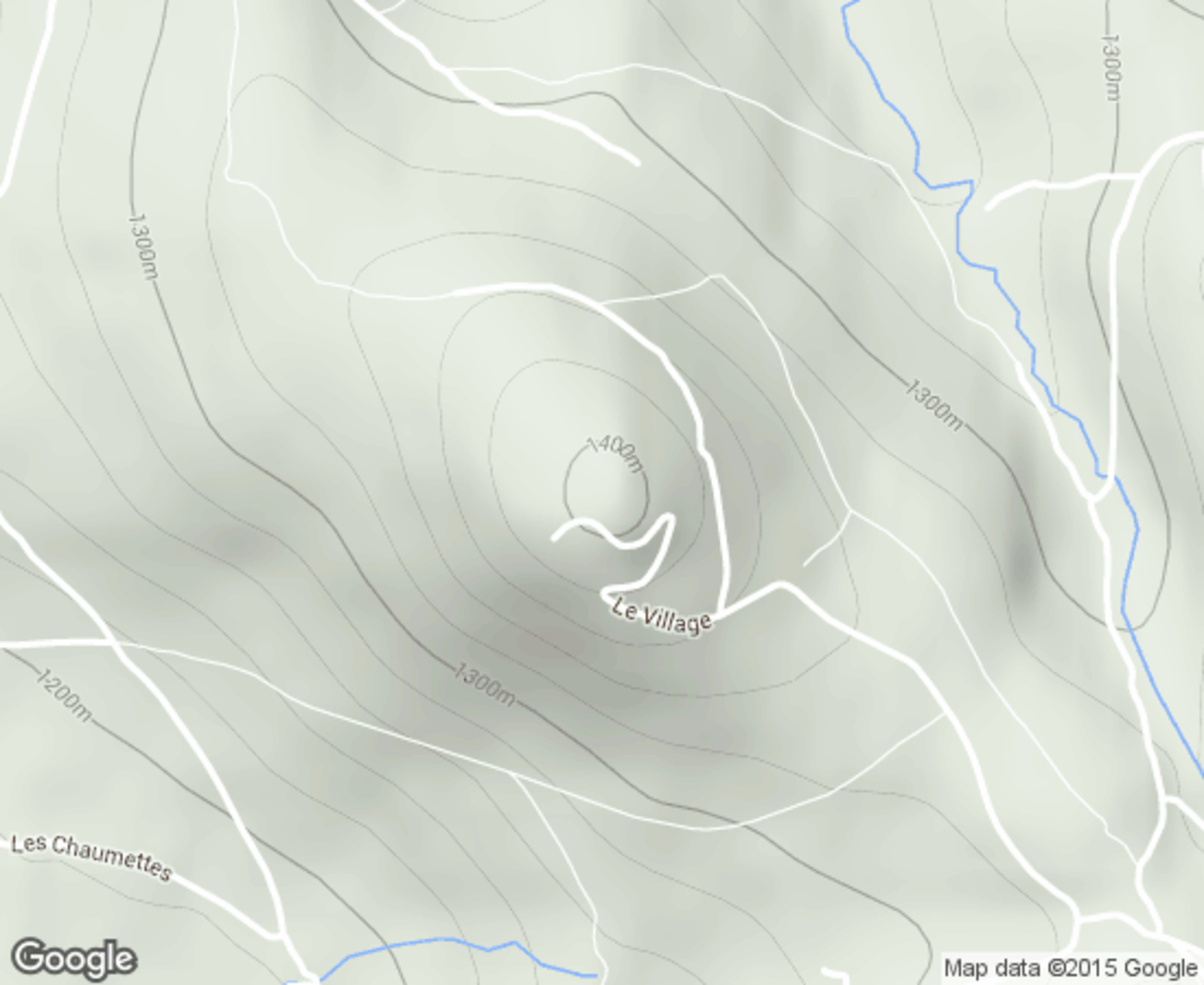 Chemin au dessus du Plagnal
