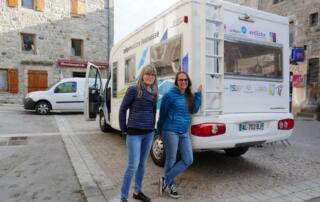 Burzet - Point information itinérant ASV ©maisondelavallee - ©maisondelavallee