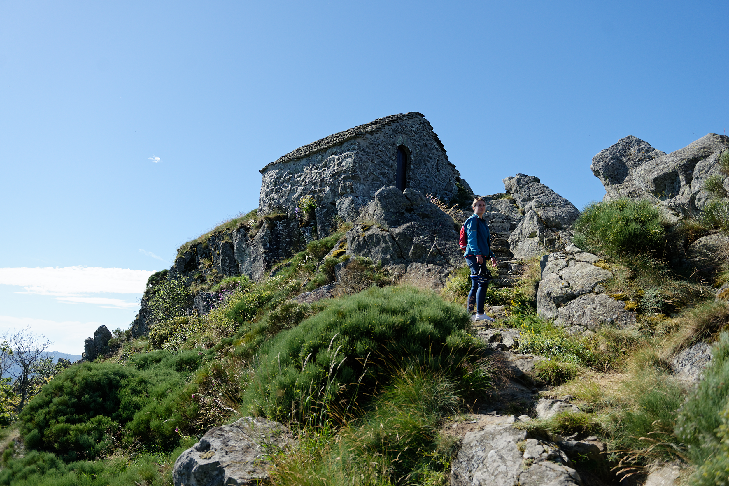 La Chapelle de Soutron perchée au sommet