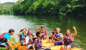 Visite guidée en raft
