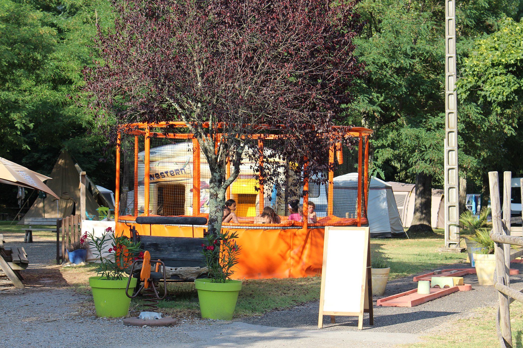 Campingplatz Les Issoux Paradis Familie