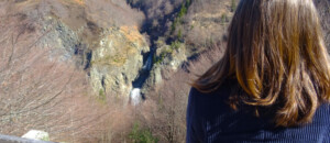 Péreyres - Vue sur les cascades du Ray Pic depuis le belvédère ©Maeva-lopez ©OTASV