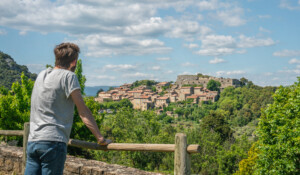 Vue sur le quartie du Fort à Banne