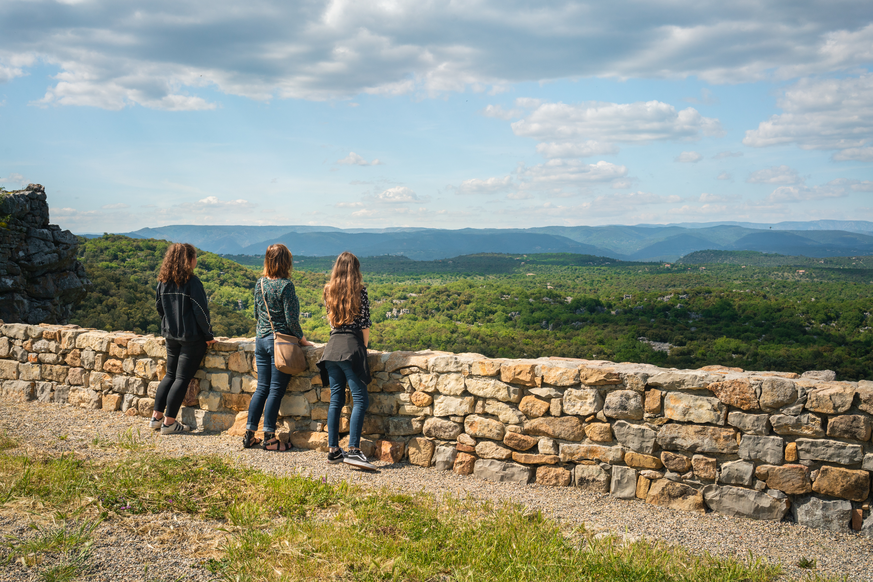 Vue depuis le fort de Banne