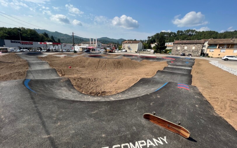 Pumptrack of Lalevade in Ardèche