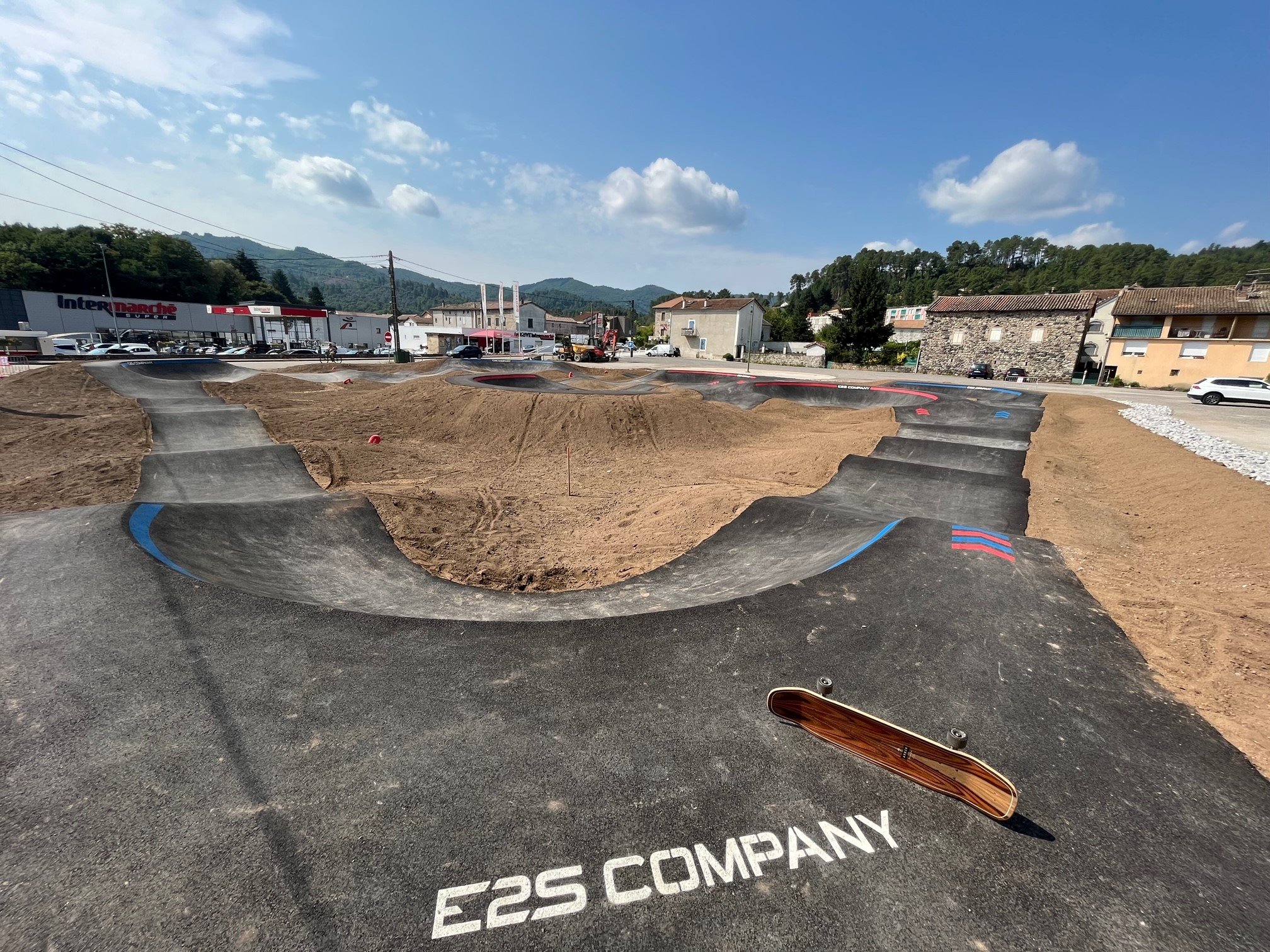 20220729 - Lalevade d'Ardèche - Pumptrack 1 ©E2S Company