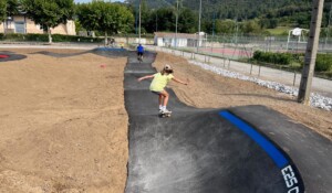 Pumptrack of Lalevade in Ardèche