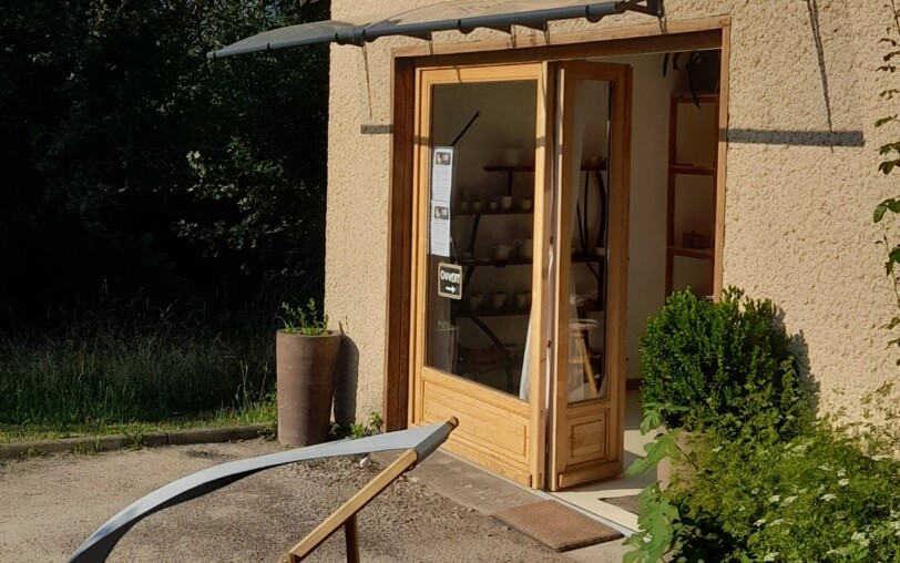 Vue extérieure de l'atelier de Valérie Férulla