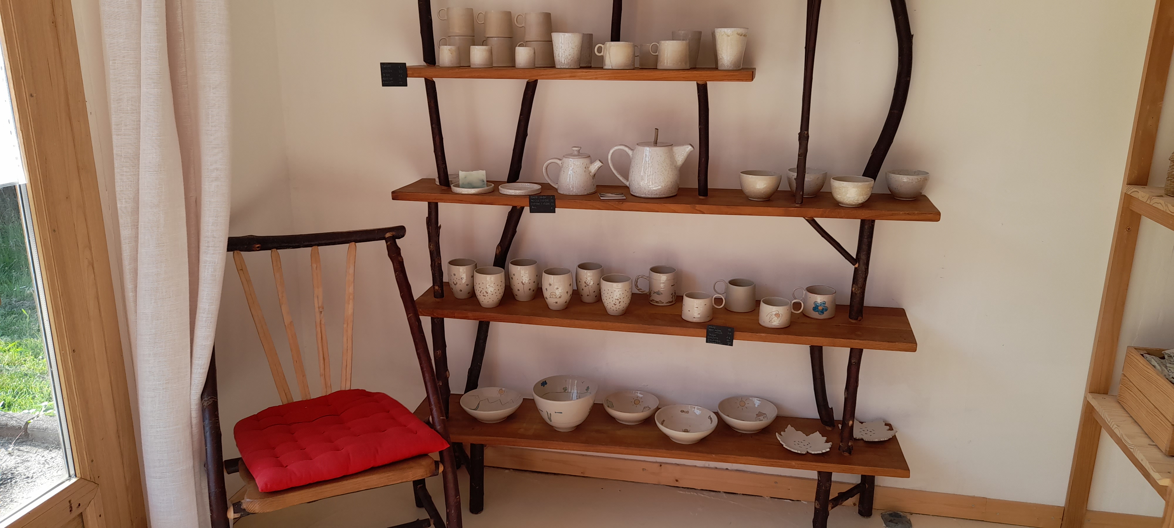 Collection de poteries de Valérie Férulla