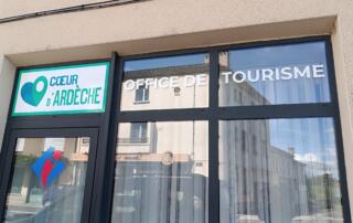 Office de Tourisme “Coeur d’Ardèche” – Bureau d’information du Pouzin
