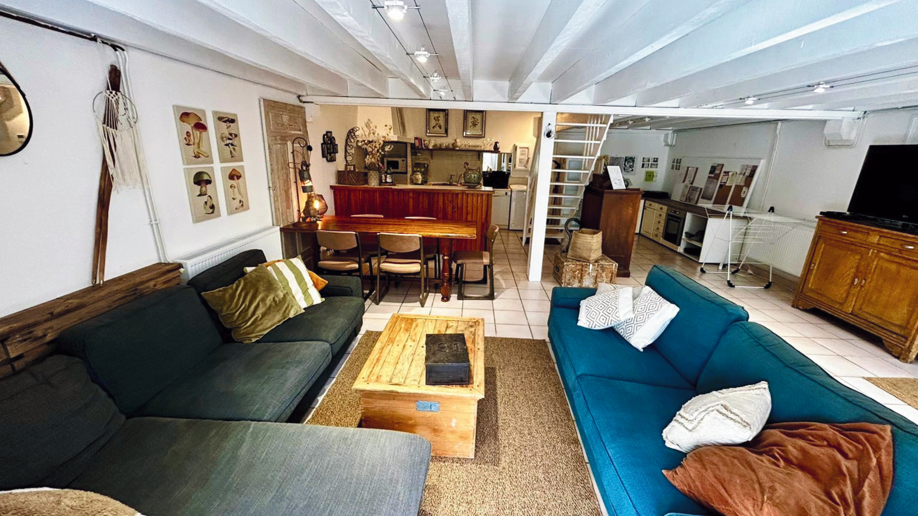 coin salon cuisine ouverte