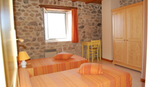 la chambre 2 lits 90