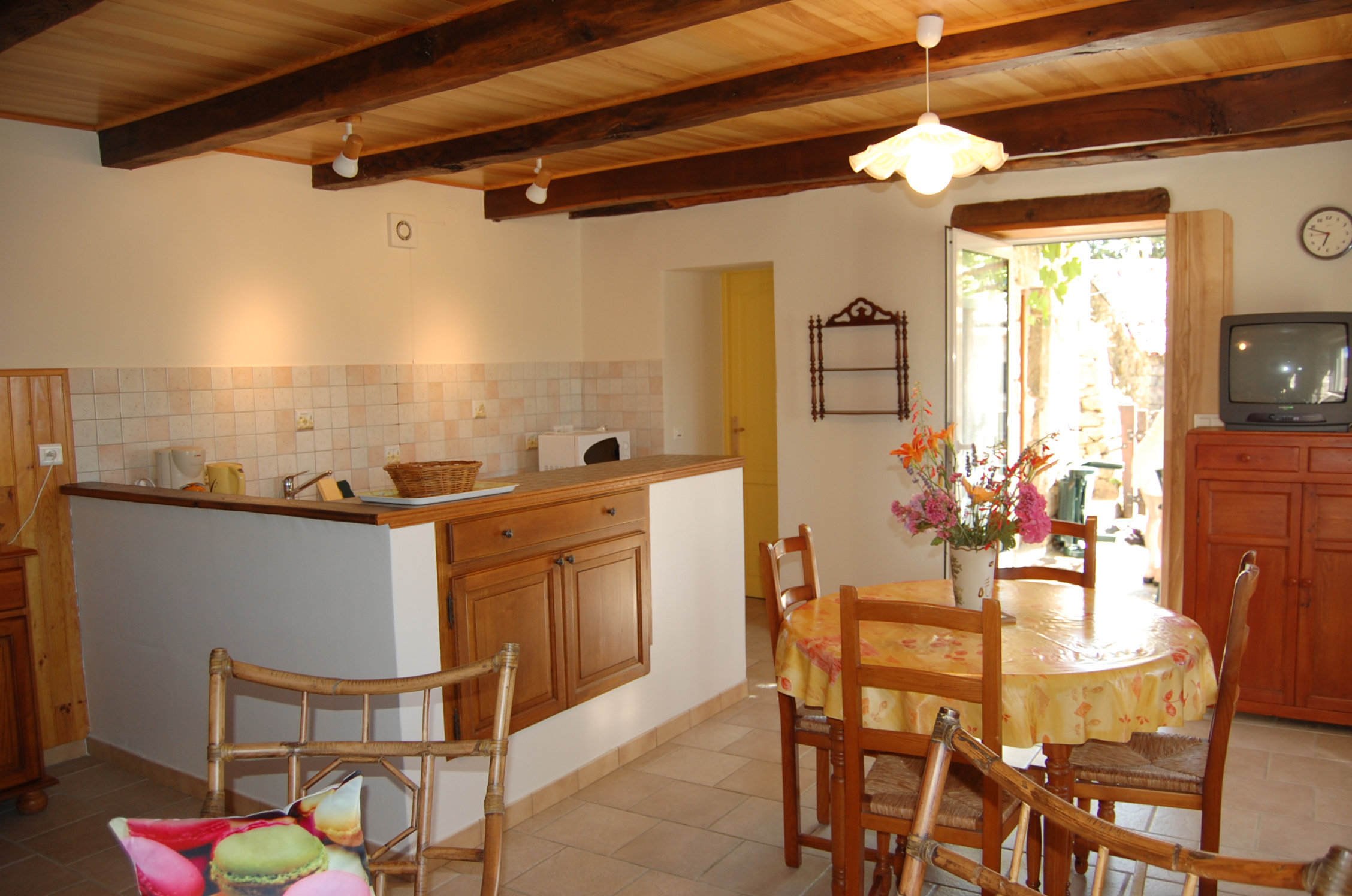 Cuisine ouverte salle à manger