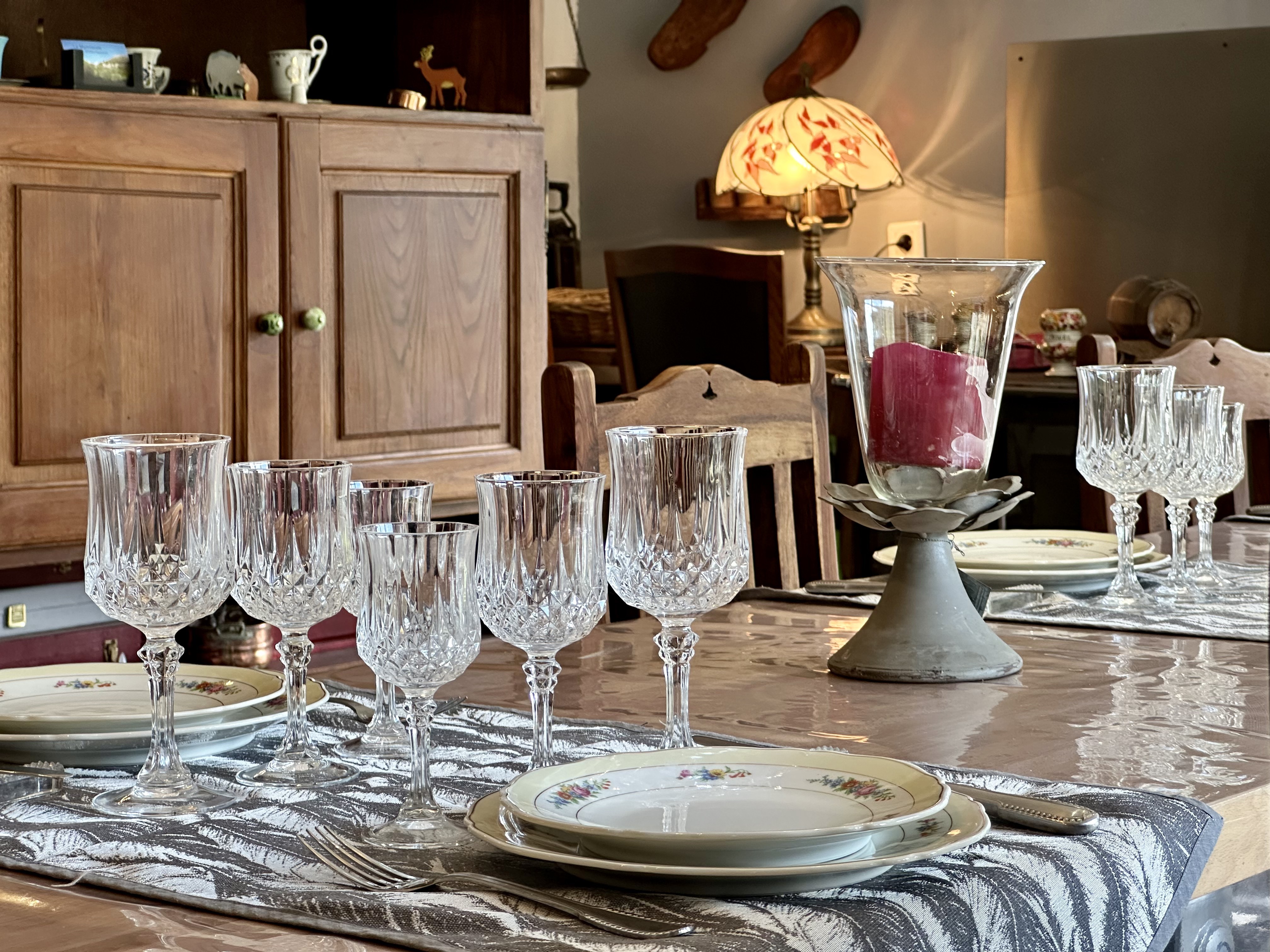 la table pour le repas