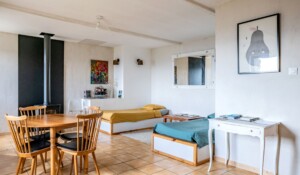 Die hohe Kastanie - die Fußgängerbrücke