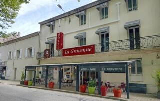 Extérieur de l'hôtel - © hôtel la gravenne