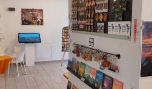 Intérieur - Boutique et espace d'accueil