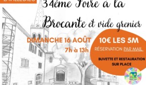34ème foire à la brocante et vide grenier