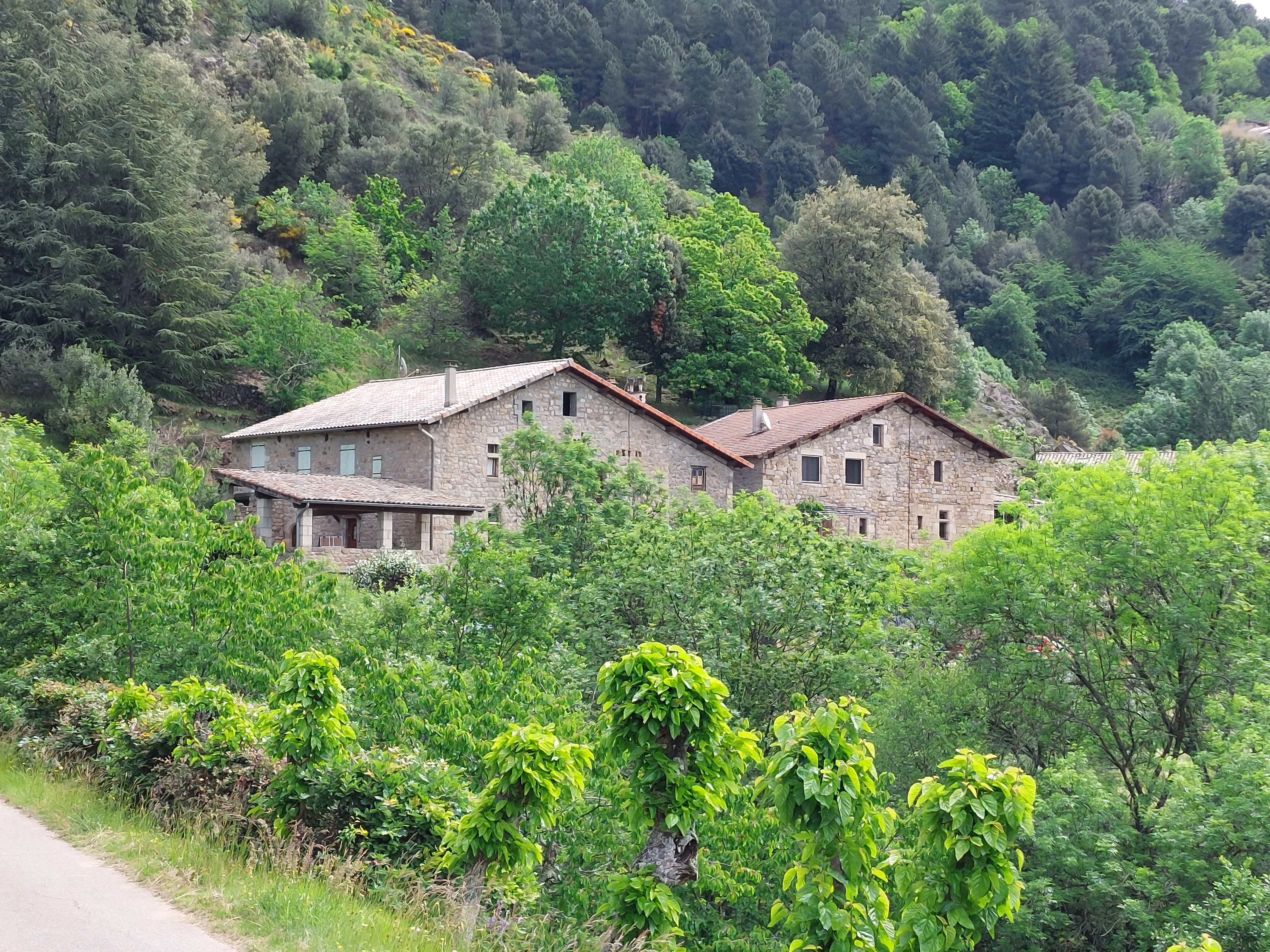 maison nichée au coeur de la nature