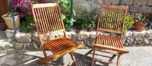 détente sur les chaises au soleil