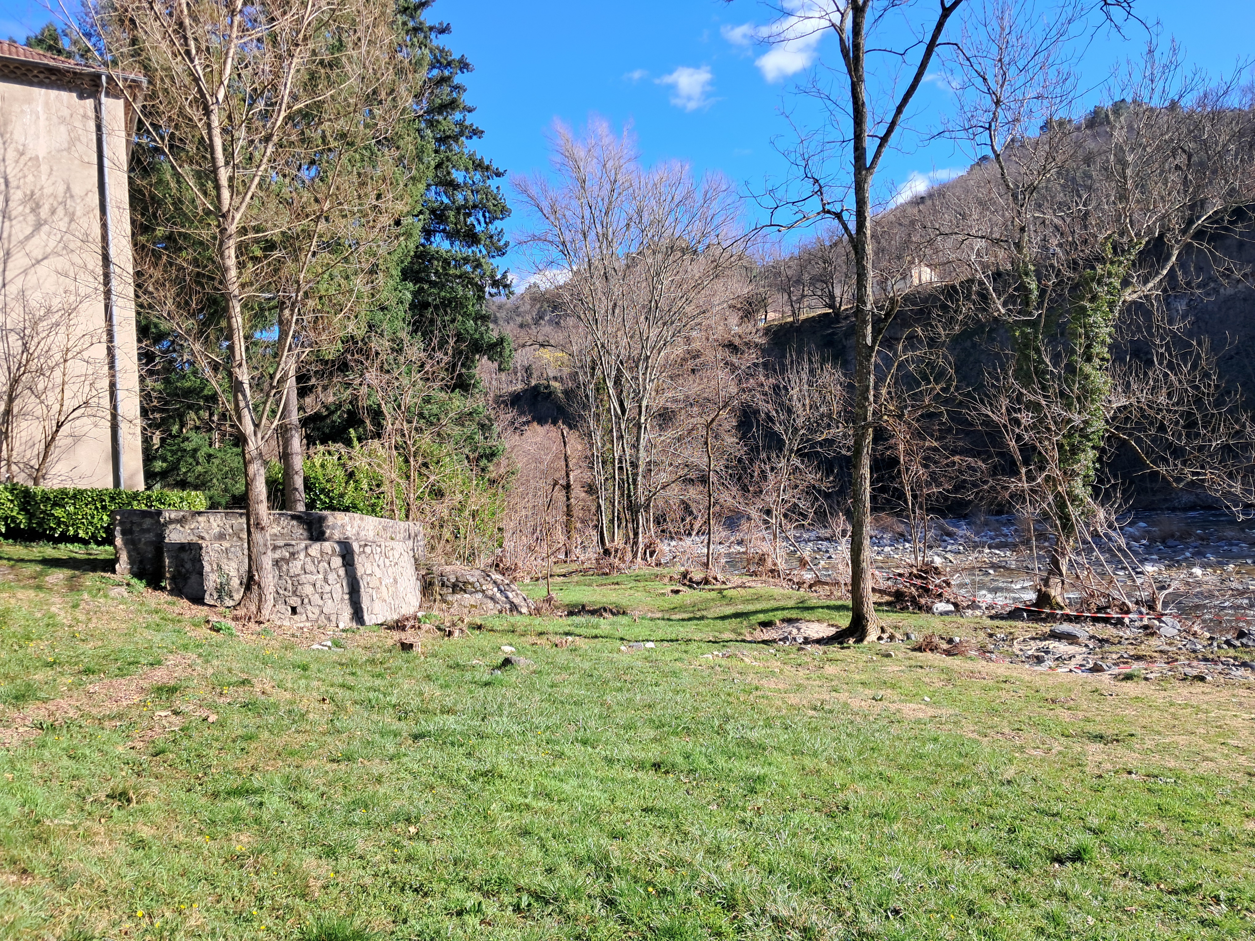 Les bords de l'Ardèche