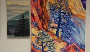 D'atelier en atelier : Atelier Shantiart peinture_Thueyts