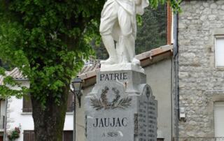 Monuments aux morts Jaujac - ©otsv