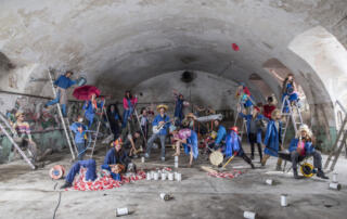 Visite de tiers-lieux : Le Moulinage de Chirols_Chirols - ©collectifmoulinagedechirols