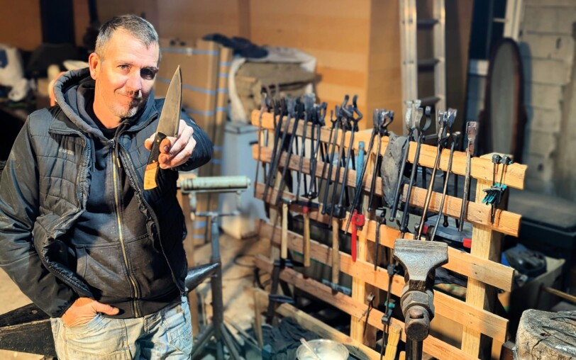 From workshop to workshop: Helvie Metal Workshops and Zebra Leather
