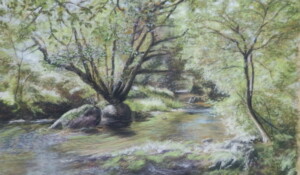 Pont Aven - Pastel©Martha Kubecka