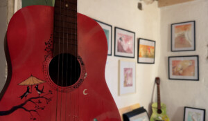 The workshop and studio: Atelier Lorens Bes