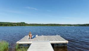 Lieu idéal pour la bronzette en pleine nature