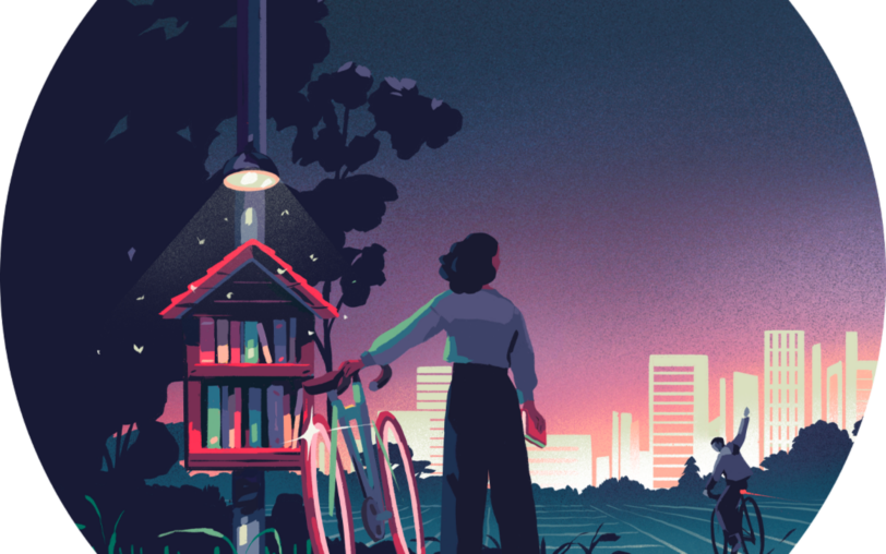 Open stage for reading nights