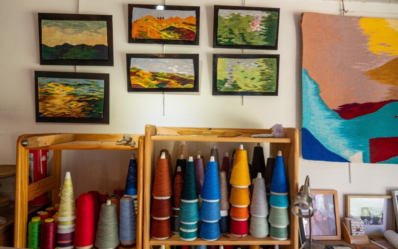 From workshop to workshop: Crossed Passions Workshop, Engraving, typography & tapestry_Jaujac