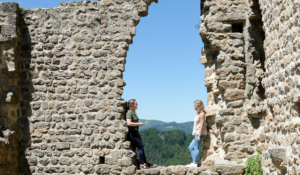 Les vestiges du Château