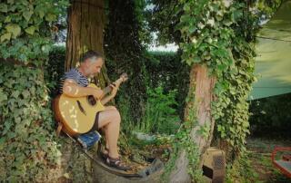 Concert acoustique avec Caillou Guitare à Fabras - ©Caillou Guitare