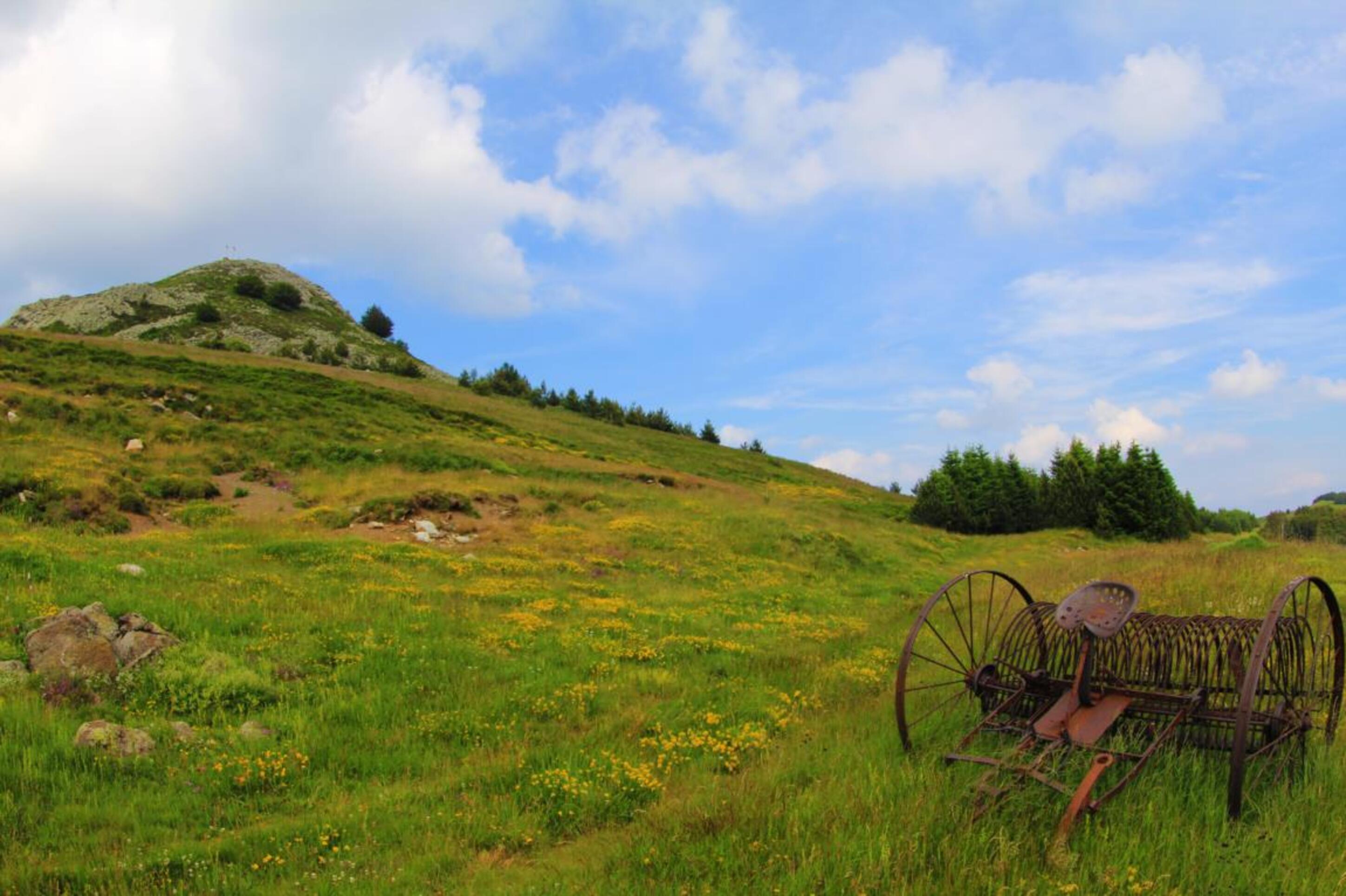 Panorama depuis le sommet du Suc de Montivernoux