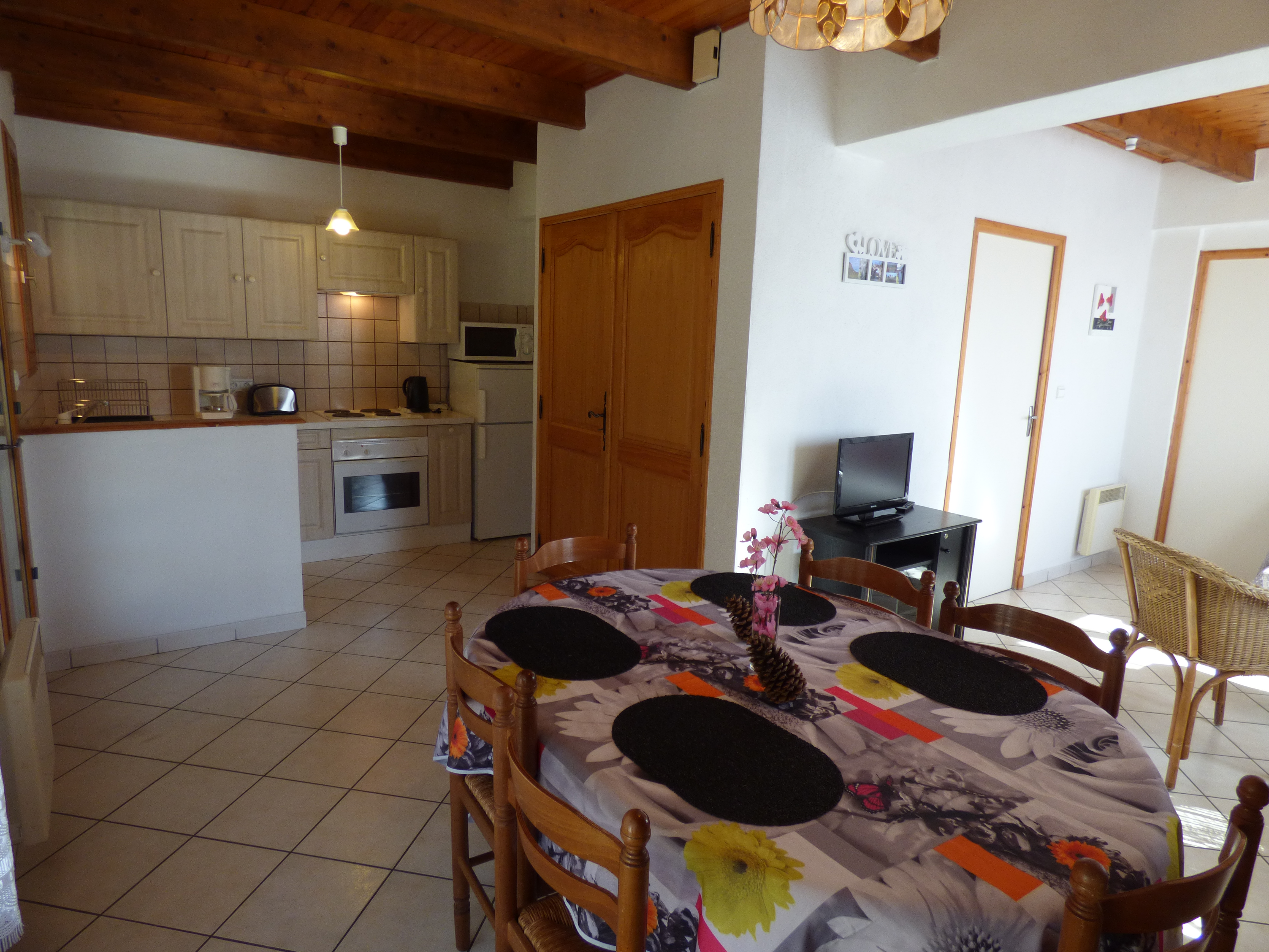 espace cuisine salle à manger