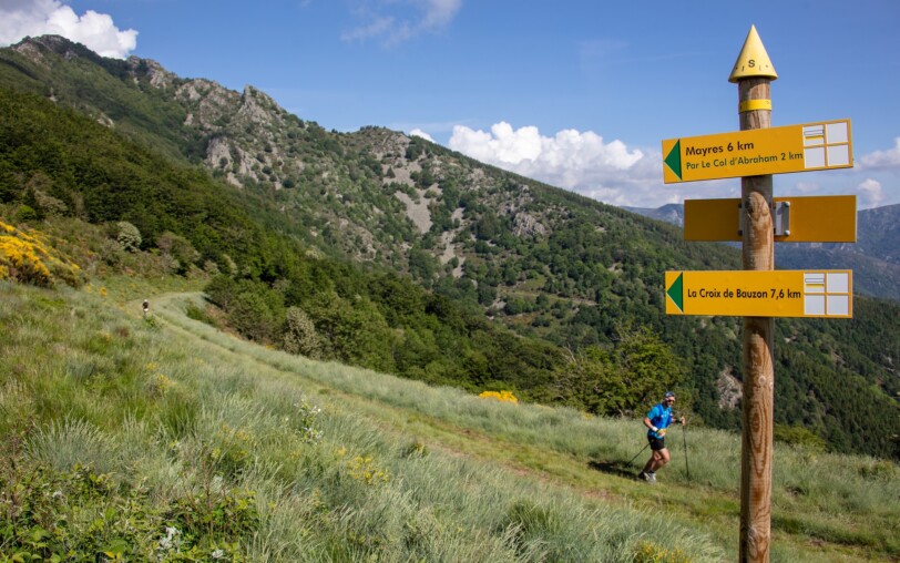 Thueyts - Trail de la chaussée des géants, les trois vallées ©sourcesetvolcans