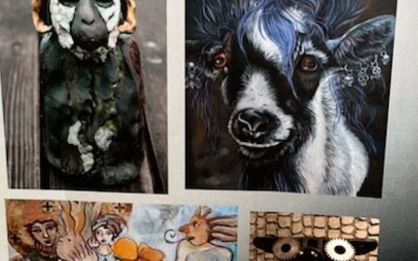 Kunstausstellung im „Relais des muletiers“