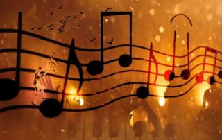 Fête de la musique, notes, feu, artistes - ©pixabay