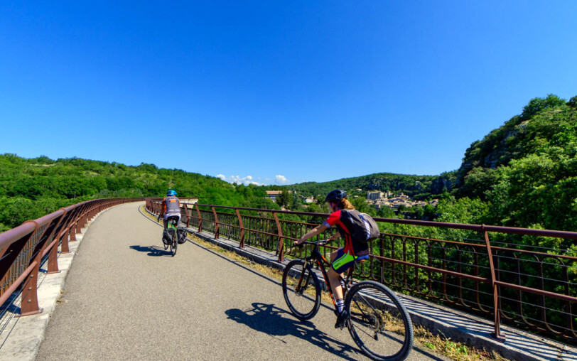 Via Ardèche: from Lalevade d'Ardèche to Gagnieres