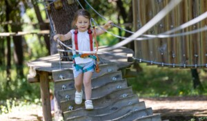 Parcours accrobranche enfant