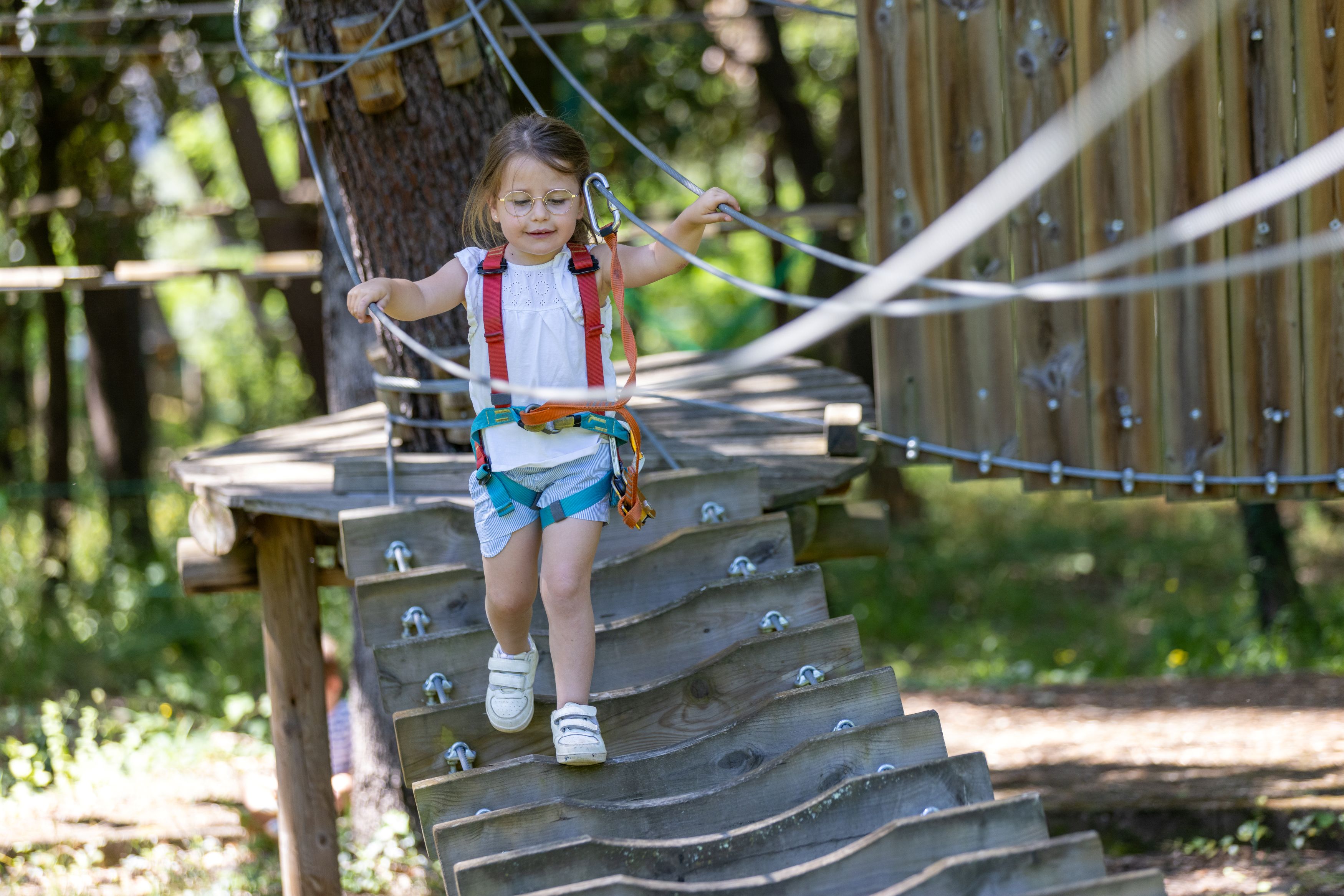 Parcours accrobranche enfant
