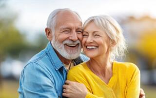 Couple âgé souriant - ©ai generated