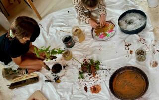 Art-thérapie plantes - ©C.Eveno